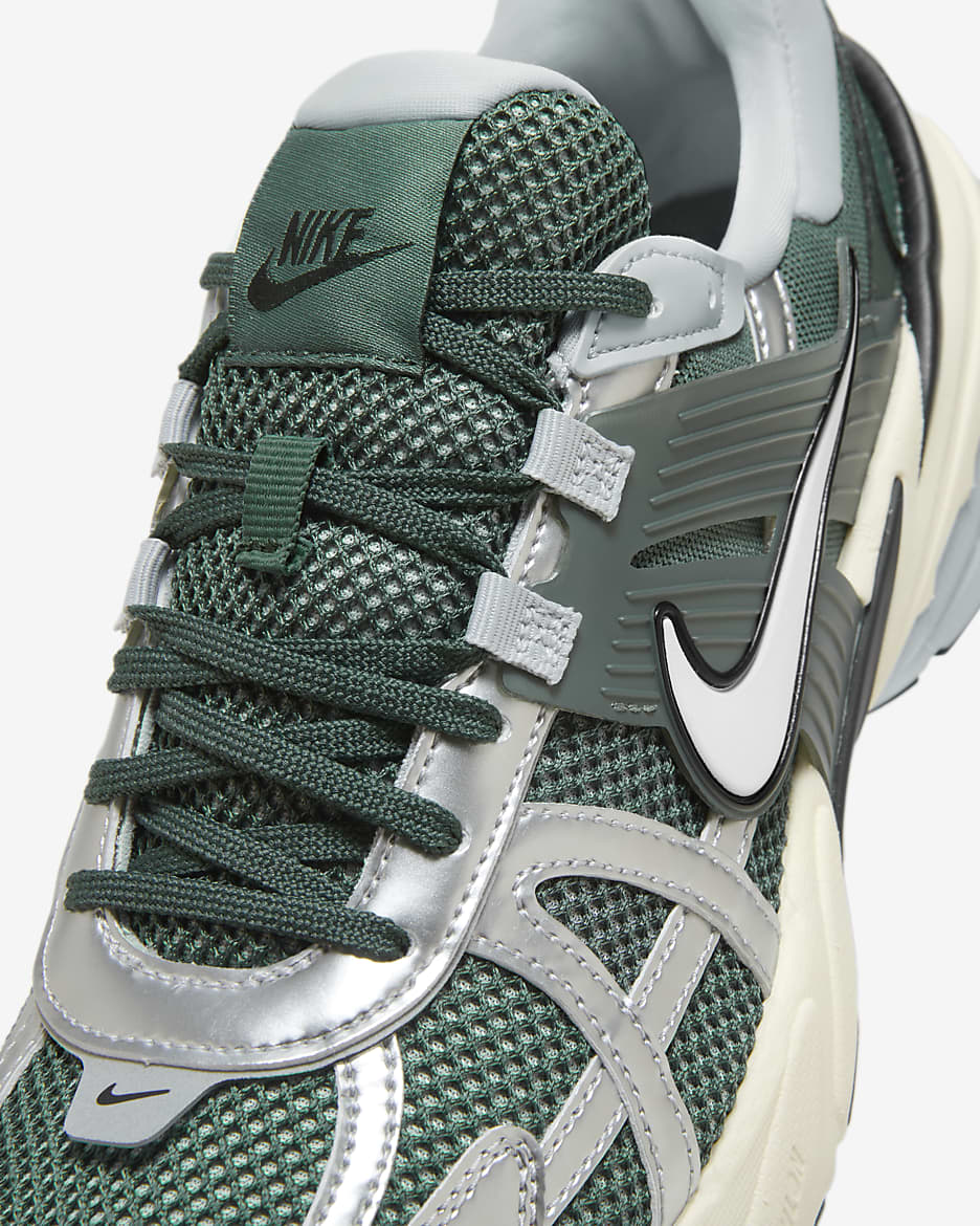 Grey and green nike trainers hotsell